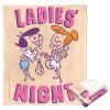 WB / FLINSTONES, LADIES NIGHT, Silk Touch Throw Blanket, 50"x60"