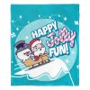 WB / Frosty the Snowman, Jolly Fun, Silk Touch Throw Blanket, 50"x60"
