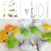 Baby Crib Mobile Animal Musical Crib Mobile Nursery Room Hanging Decor Toy Green White Yellow Lion Snake Tiger