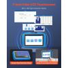 Pipe Water Leak Detector for Indoors, 1Hz-10000Hz, 7" Touchscreen Plumbing Water Leakage Detection Locator with Horizontal & Vertical Sensors