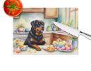 NEW Decorating Easter Rottweiler Glass Cutting Board Decorative Tempered Glass Kitchen Cutting and Serving Board Large Size Chopping Board
