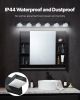 6-Light LED Modern Bathroom Vanity Light Fixtures 40.35-Inch Wall Light Fixtures