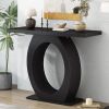 Mirod Stylish Modern Side Table with Egg-Shaped Base,Enhanced Stability and Durability,Sleek Design for Home Decor,Perfect for Living Room or Bedroom