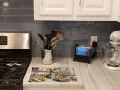 NEW Decorating Easter Greyhound Glass Cutting Board Decorative Tempered Glass Kitchen Cutting and Serving Board Large Size Chopping Board