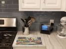 NEW Decorating Easter Whippet Glass Cutting Board Decorative Tempered Glass Kitchen Cutting and Serving Board Large Size Chopping Board