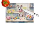 NEW Decorating Easter Whippet Glass Cutting Board Decorative Tempered Glass Kitchen Cutting and Serving Board Large Size Chopping Board