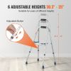 VEVOR Folding Hemi Walker One Arm Mobility Walker for Senior & Adjustable Height