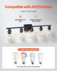 5-Light Modern Bathroom Vanity Light 37.1-Inch Wall Light Fixtures Over Mirror