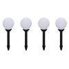 Outdoor Pathway Lamps 8 pcs LED 5.9" with Ground Spike
