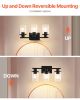 3-Light Bathroom Light Fixtures Modern Vanity Light Lamp Fixtures over Mirror