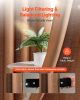 Natural Linen Curtains 52 x 84 inch 2 Panels Set Grommet Light Filtering Thick