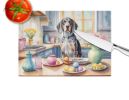 NEW Decorating Easter Bluetick Coonhound Glass Cutting Board Decorative Tempered Glass Kitchen Cutting and Serving Board Large Size Chopping Board
