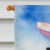 Dachshund Easter Egg Hunt House Flag Large Porch Sleeve Pole Decorative Outside Yard Banner Artwork Wall Hanging, Polyester, House Size, Multicolor