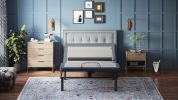 OS65 Queen Adjustable Bed Base with Head/Foot Tilt and Lumbar Position Adjustment