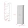 Pantry Cabinet Clinton, kitchen, White