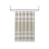 Shower Curtain with 3M Treatment Taupe 72x72"