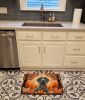 Weimaraner Fall Memory Foam Kitchen Mat Machine Washable Anti-Fatigue Mat Cushion Comfort Bath Mat or Kitchen Rug