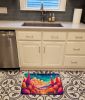 Celosia in Color Memory Foam Kitchen Mat Machine Washable Anti-Fatigue Mat Cushion Comfort Bath Mat or Kitchen Rug