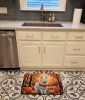 American Eskimo Fall Memory Foam Kitchen Mat Machine Washable Anti-Fatigue Mat Cushion Comfort Bath Mat or Kitchen Rug