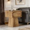 Tea table, small side table with storage drawers, coffee table