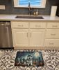 Alaskan Malamute Spooky Halloween Memory Foam Kitchen Mat Machine Washable Anti-Fatigue Mat Cushion Comfort Bath Mat or Kitchen Rug