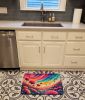 Dianthus in Color Memory Foam Kitchen Mat Machine Washable Anti-Fatigue Mat Cushion Comfort Bath Mat or Kitchen Rug
