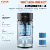 10L(2.64G) Evaporative Humidifier 1076.4 sqft Air Purifier for Bedroom