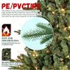 6ft PE/PVC Mixed Hinged Automatic Christmas Tree Luxury Led Christmas Artificial Tree