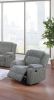 Sofa Loveseat w Console And Recliner Chair Smoke Fur Like Corduroy 3pc Motion Sofa Set Living Room