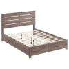 Geary Barrel Oak Queen Storage Panel Bed