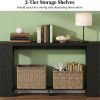 Console table, entrance table, sofa table, hallway table, storage desk, distressed black