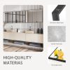 64"x21" Rectangle Full Length Mirror, Full Body Standing Mirror Floor Mirror, Black