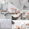 2 Rolls Disposable Kitchen Paper Towels Dish Cleaning Cloths Printed Kitchen Paper Tissue