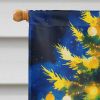Hedgehog Christmas House Flag Large Porch Sleeve Pole Decorative Outside Yard Banner Artwork Wall Hanging, Polyester, House Size, Multicolor
