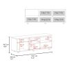 Roseland Tv Stand, Living Room, Black