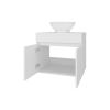 Sheridan Bathroom Vanity with 2 Doors, White
