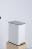 SSTC101-10L-W, Stainless Steel Kitchen Trash Can, 10L, White