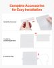 Vertical Blind Replacement Slats 10 Pcs Blind Slats Adjustable Smooth Surface