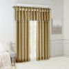 Twist Tab Lined Window Curtain Panel Bronze 50x108"