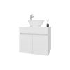 Sheridan Bathroom Vanity with 2 Doors, White