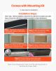 Shower Niche 13'x25'x4"Recessed Shelf With LED Strip Stainless Steel