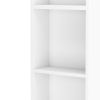 FCH Standing 5 Compartments 1 Drawer 1 Door MDF Barber Cabinet White