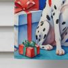 Dalmatian Christmas Reindeer House Flag Large Porch Sleeve Pole Decorative Outside Yard Banner Artwork Wall Hanging, Polyester, House Size, Multicolor