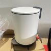 SSTC001-3L-W, Stainless Steel Kitchen Trash Can, 3L, White