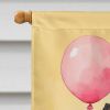 Sheltie Happy Birthday House Flag Large Porch Sleeve Pole Decorative Outside Yard Banner Artwork Wall Hanging, Polyester, House Size, Multicolor
