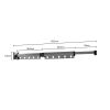SOGA 2X 93.2cm Wall-Mounted Clothing Dry Rack