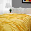 SOGA 2X Yellow Throw Blanket & Bed Sofa Comforter