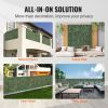 Ivy Privacy Fence, 59 x 98 in Artificial Green Wall Screen, Greenery Ivy Fence with Strengthened Joint