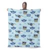 Paw Patrol Chase Rescue Pattern Silk Touch Throw Blanket 40 x 50 inches