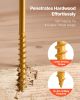 #10 Wood Screws Anti-Rust 3-Inch Outdoor Deck Screws 350PCS T25/Torx Star Drive
